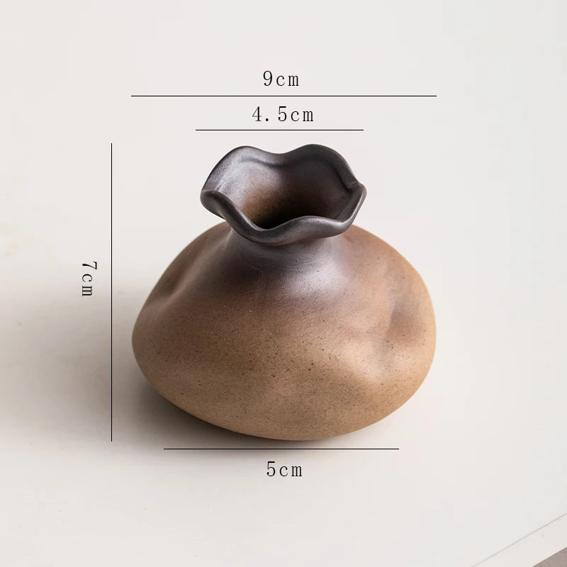 Organic Stone Ceramic Vase