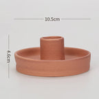 Nordic Ceramic Aromatherapy Candle Stand – Minimalist Bowl Design for Calm & Cozy Home Atmosphere