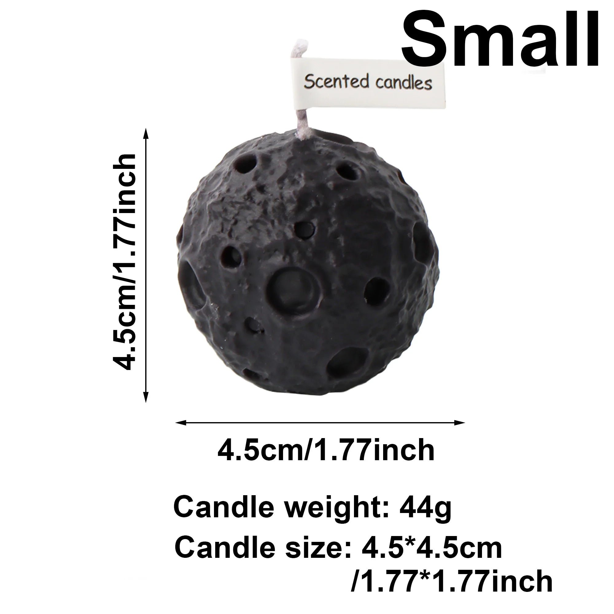 Moon Glow Soy Wax Candle – Handmade Scented Gift