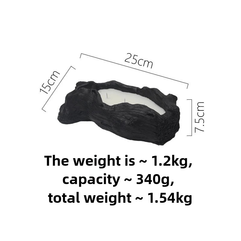 Retro Ceramic Candle Cup - Antique-Inspired Aromatherapy Container