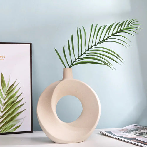 Donut Ceramic Vase