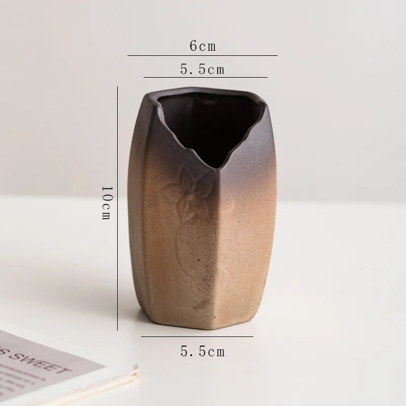 Organic Stone Ceramic Vase