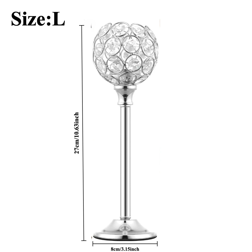 Vintage Crystal Tealight Candle Holder
