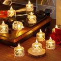 Crystal Glow Flameless Candle