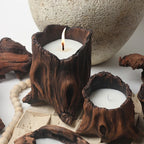 Retro Ceramic Candle Cup - Antique-Inspired Aromatherapy Container