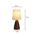Pleated Glow USB Table Lamp