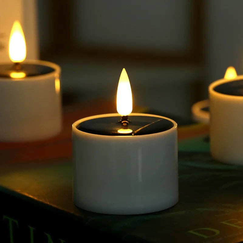 Sunset Duo Solar LED Tealights (2 pcs)