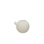 White Ceramic Candle Holder