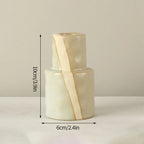 Nordic Ceramic Candlestick - Elegant Home and Wedding Decor