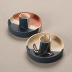 Nordic Ceramic Aromatherapy Candle Stand – Minimalist Bowl Design for Calm & Cozy Home Atmosphere