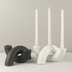 Geometric Arch Candle Holder