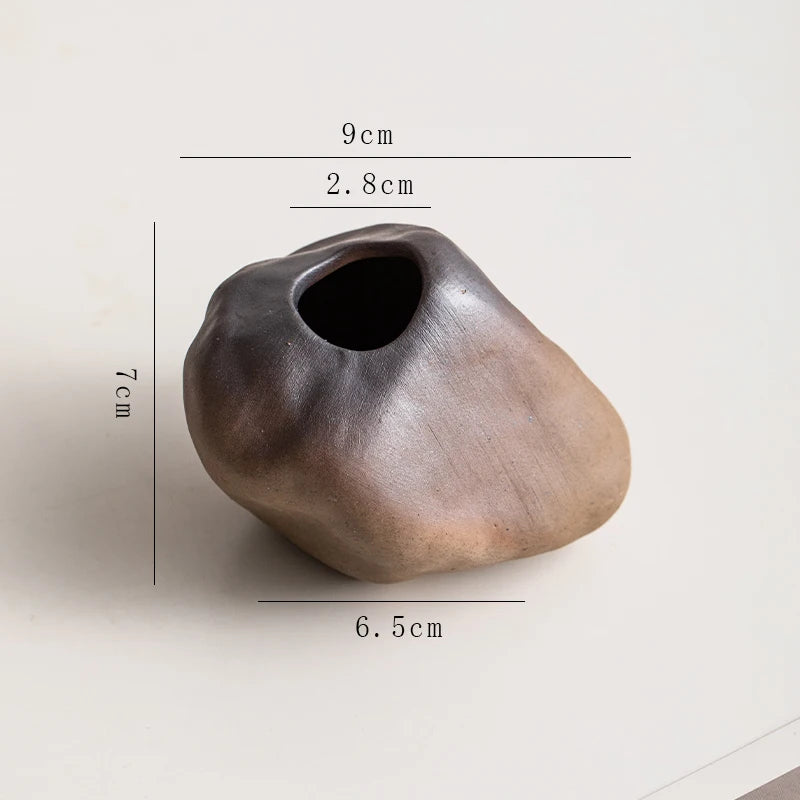 Organic Stone Ceramic Vase