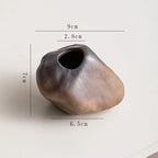 Organic Stone Ceramic Vase