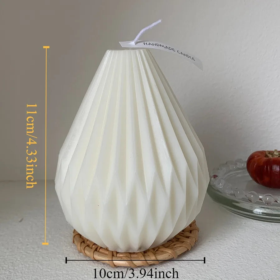 Nordic Cylindrical Soy Wax Candle – Cozy Scented Glow for Home & Special Occasions