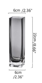 Modern Glass Column Vase