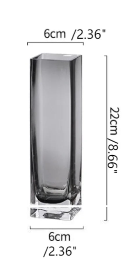 Modern Glass Column Vase