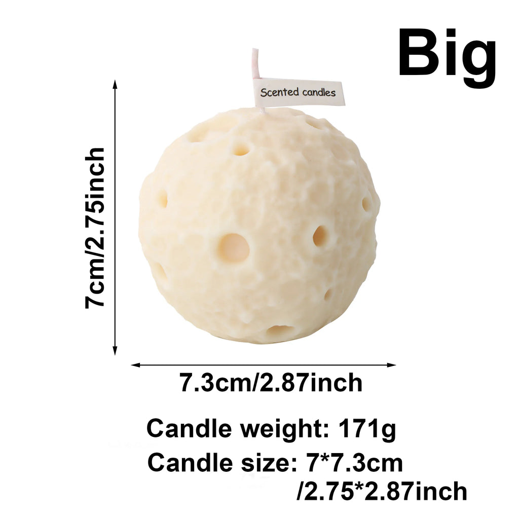 Moon Glow Soy Wax Candle – Handmade Scented Gift