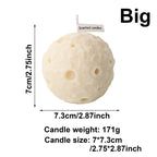 Moon Glow Soy Wax Candle – Handmade Scented Gift