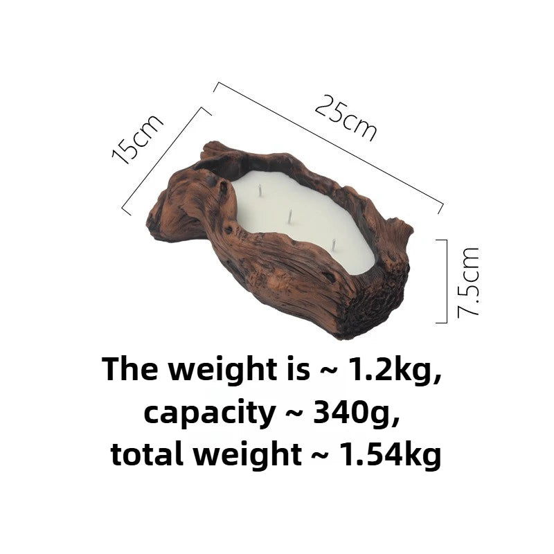 Retro Ceramic Candle Cup - Antique-Inspired Aromatherapy Container