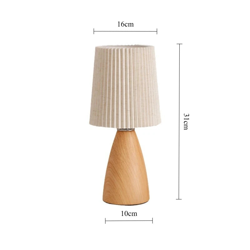 Pleated Glow USB Table Lamp