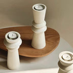 Nordic Ceramic Art Candle Stand – Elegant Décor for Home and Celebrations