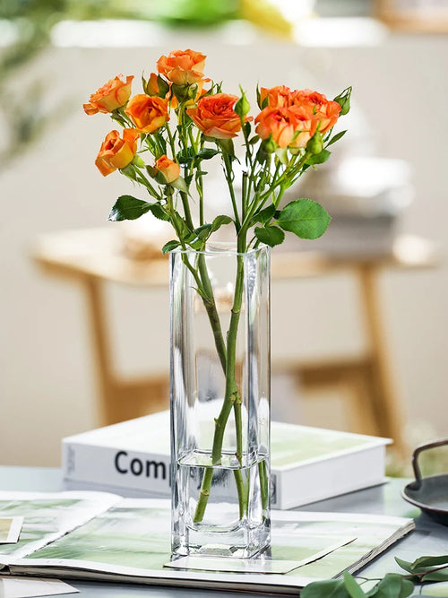 Modern Glass Column Vase