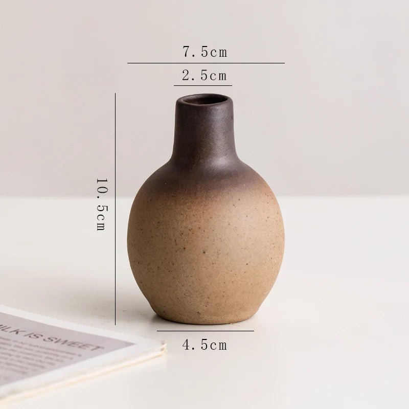 Organic Stone Ceramic Vase