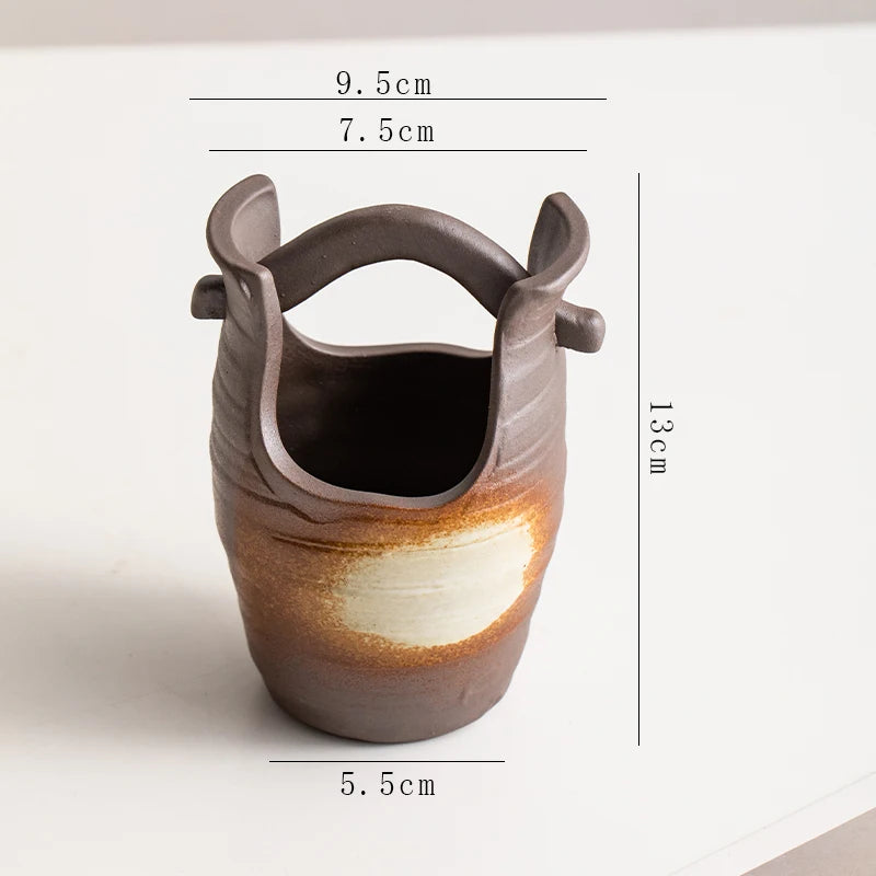 Organic Stone Ceramic Vase
