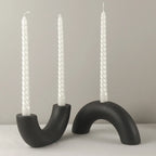 Geometric Arch Candle Holder