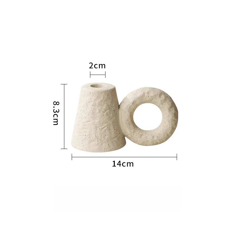 Nordic Ceramic Candle Holder