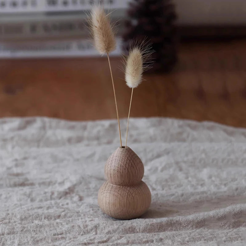 Woodgrain Wooden Vase