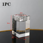 K9 Crystal Tealight Candle Holder - Romantic Modern Table Decor