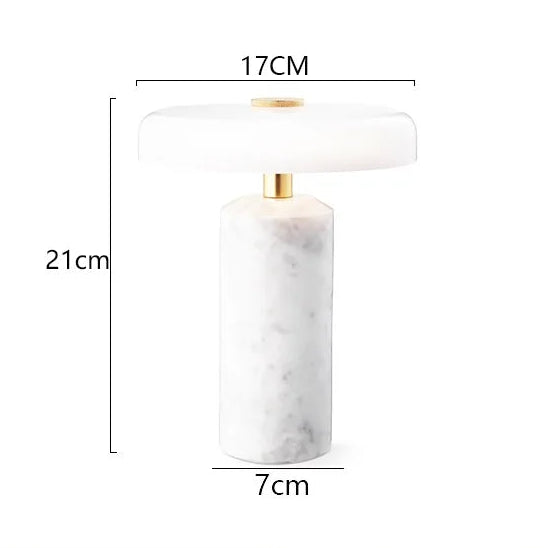 Marble Glow Cordless Table Lamp