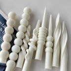 Twist Spiral Candle Mold – Silicone DIY Candle Making Form