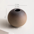 Organic Stone Ceramic Vase