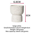 Minimalist Cement Candle Holders