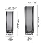 Modern Glass Column Vase