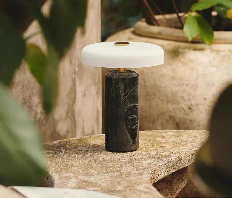 Marble Glow Cordless Table Lamp