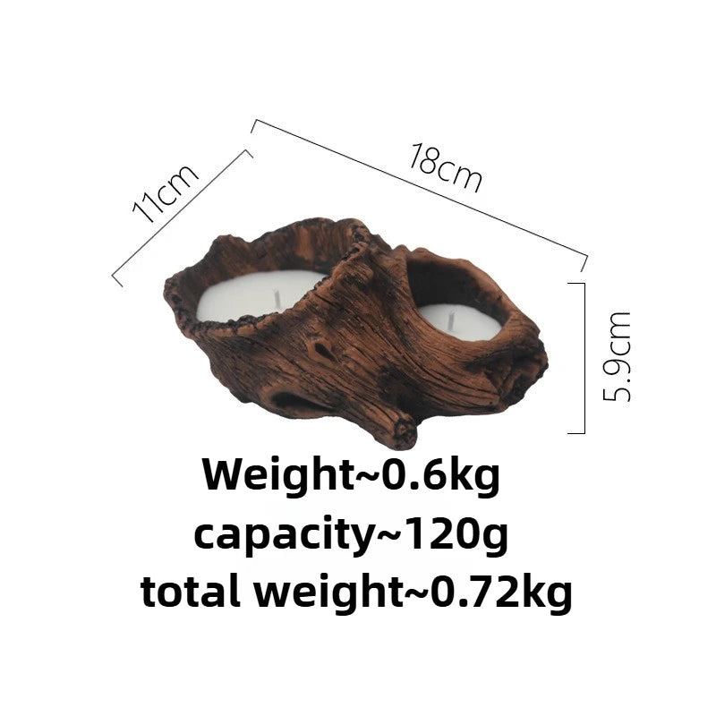 Retro Ceramic Candle Cup - Antique-Inspired Aromatherapy Container