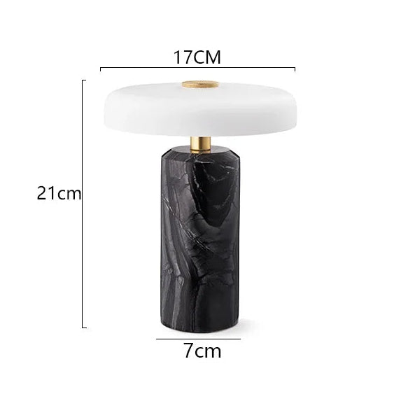Marble Glow Cordless Table Lamp