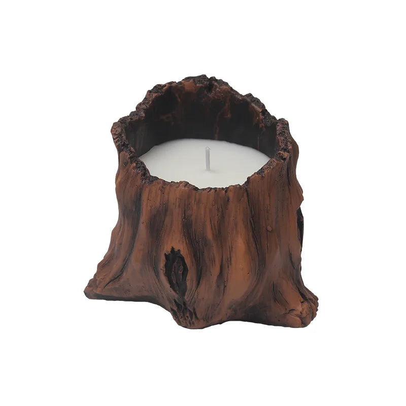 Retro Ceramic Candle Cup - Antique-Inspired Aromatherapy Container