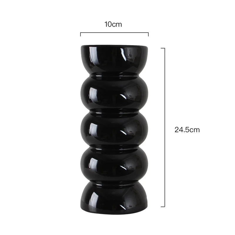 Ripple Ceramic Vase