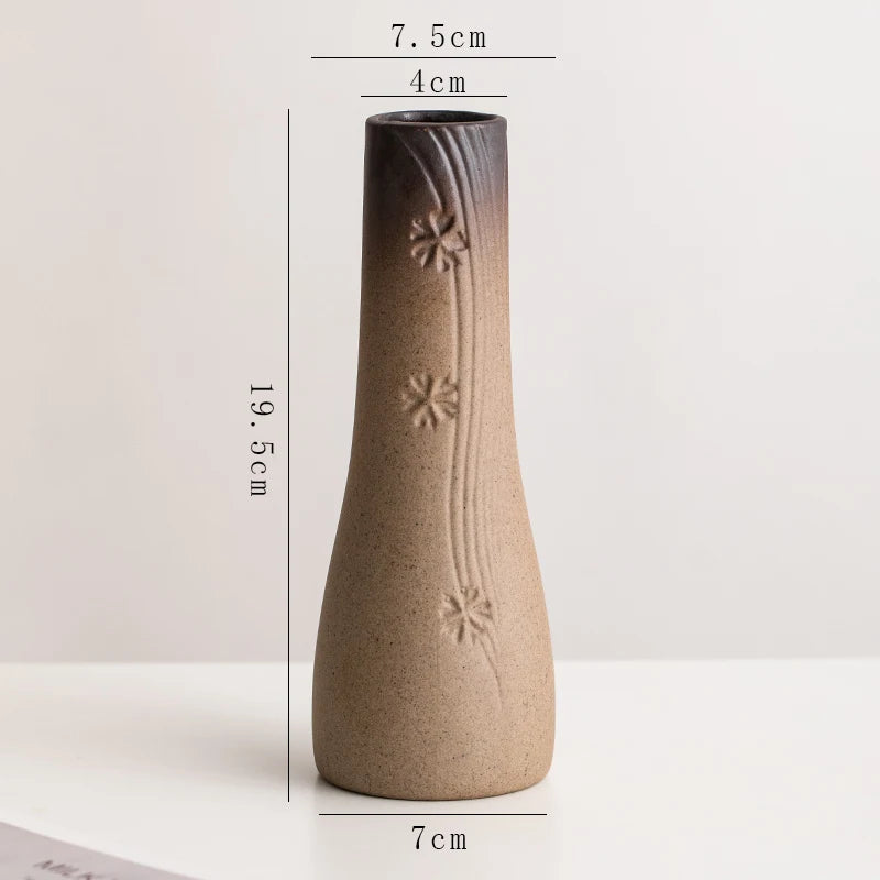 Organic Stone Ceramic Vase