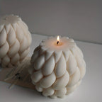 Wave Twist Candle Mold – Abstract Silicone DIY Candle Form