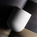 Minimalist Ceramic Candle Cup - Modern Home Accent