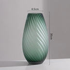 Nordic Frosted Glass Vase