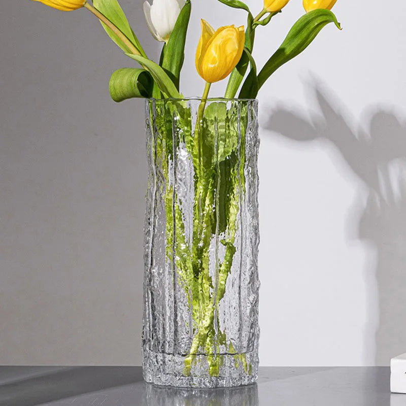 Icefall Glass Vase