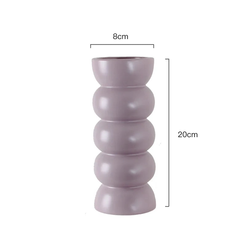 Ripple Ceramic Vase
