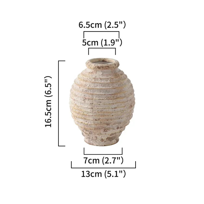 Textured Ceramic Vase