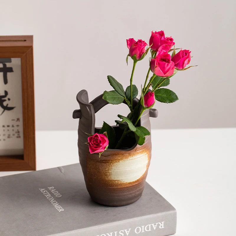 Organic Stone Ceramic Vase